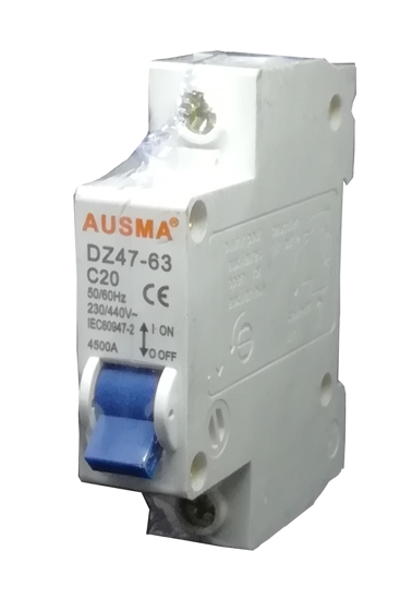 Picture of Aus 1p 20A dinrail circuit breaker/1*240