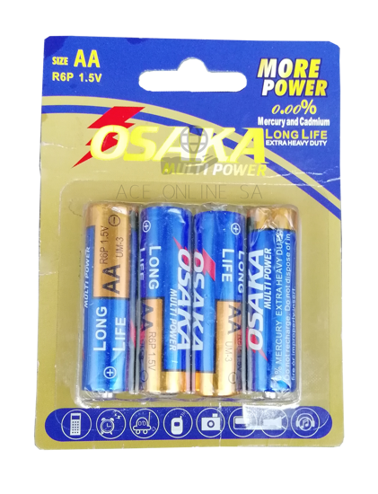 Picture of R6p AA 1.5v (OSAKA BATTERY)4p/1*144