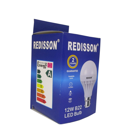 Picture of 12W B22 LED BULB RED/1*50