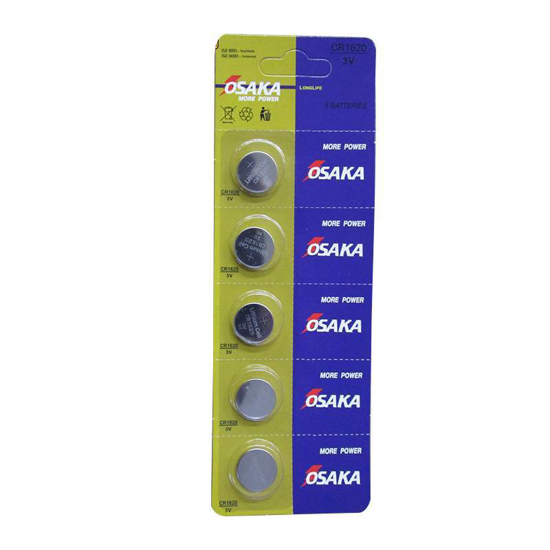 Picture of CR1620 OSAKA 3V MORE POWER/1*60*12