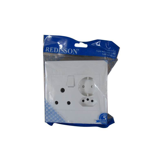 Picture of D03-C Triple wall socket 1*16A 1*E 1*S/1*96