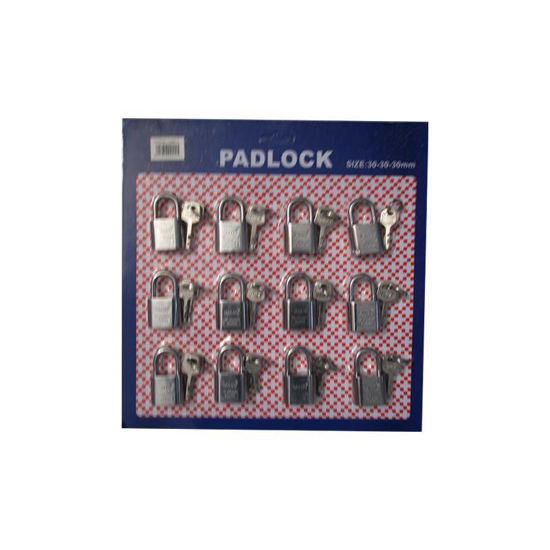 Picture of 13388-4 30mm 12p padlocks/1*20