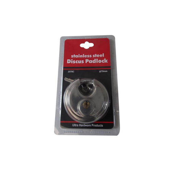 Picture of XBW-009 2570 70mm round disc padlocks/1*72