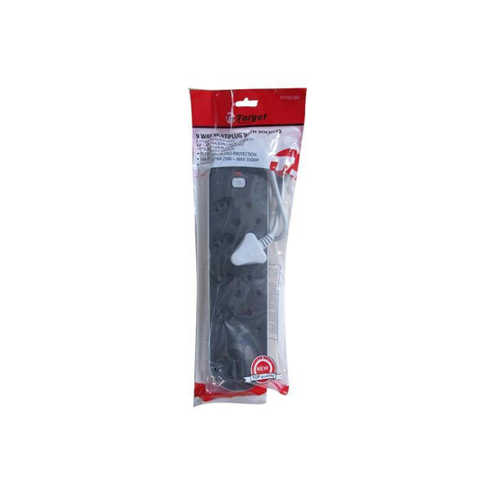 Picture of TT-F02-09E 9waymultiplug with sockers/1*40