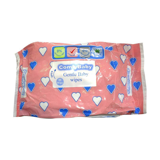 Picture of Gentle baby wipes(80)comfy baby/1*25