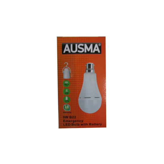 Picture of AUS 9w B22 EMG  LED BULB RED/1*50