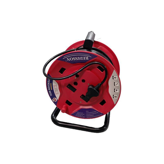 Picture of RED CB-40 40M 3G*1.5MM cable reel/1*4
