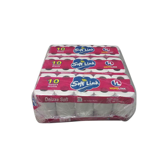 Picture of SOFT LINK 10 toilet rolls tissus/1*6