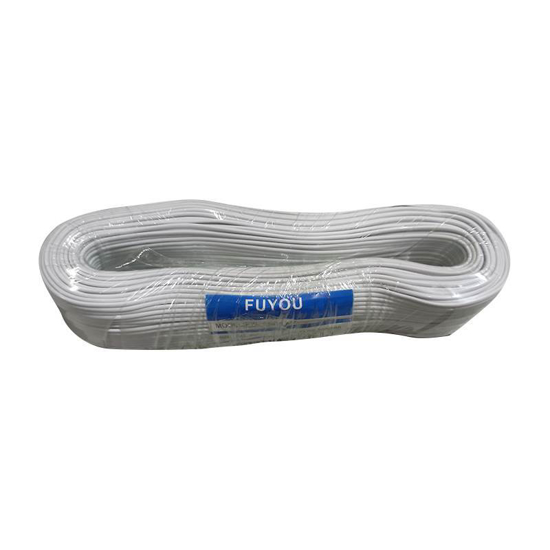 Picture of FY2*1.0MM Speaker wire CABLE white/1*30